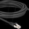 80707 RJ45 Network Cable Cat.8.1 S/FTP plug 45° right angled to plug s