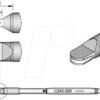 C245009 Lötspitze C245 Sondertypen, C245009/4,5 x 1,8 mm, für QFP, gerad