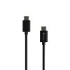 Kabel USB-C M/M 2.0 1M PD 100W czarny PRATI NKA-2146