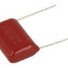 Kondensator; poliestrowy; MKT; 1uF; 400V DC/220V AC; AFC; AFC105JA09P22BB; 5%; 8,5x18x26mm; 22,5mm; luzem; -55...+110°C; Akyga;