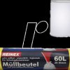 179 REINEX rubbish bags, 60.0 l, yellow, 7.0 µm, x20