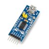 Konwerter USB-UART FTDI FT232RL - gniazdo miniUSB - Waveshare 6646