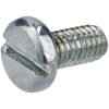 R-TECH 337011 Slotted Pan Head Machine Screws BZP M3 6mm - Pack Of 100