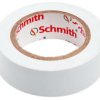 Taśma Izolacyjna Biała Mocna 10M Samogasnąca - Schmith