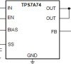 1.5-A low-dropout (LDO) linear regulator with programmable soft start