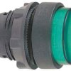Przycisk, IP66, IP69K, kolor: Zielony, Schneider Electric, Harmony XB5