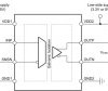Precision 2V-input reinforced isolated amplifier with fixed gain, differential output