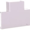 Rozgałęźnik do korytek kablowych typu T 22x10 biały /2szt/ ECT2210B