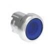 Metalowy przycisk podświetlany fi22mm dwustanowy kryty Niebieski LPSQL106