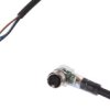 Kabel Konfekcjonowany Jednostrony Złącze M8 Żeńskie 3-Pinowe Kątowe Wolny...