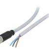 Przewód przyłączeniowy M8 PIN 3 proste 10m wtyk 60VAC 4A YF8U13-100VA1XLEAX