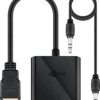 Adapter HDMI™/VGA, niklowany, 68793