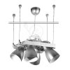 PLATO 14B srebrny E14 4x40W Brilum 2891