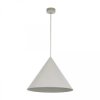 Lampa wisząca CONO BEIGE do nowoczesnych pomieszczeń, pojedynczy zwis z kloszem, żarówka E27 10061 TK Lighting