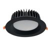 Oprawa downlight LED 40W TIBERI PRO 40W-940-B 3800lm barwa neutralna 4000K IP44/20 czarna 35675