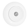 Premiumlux RETROLINE Gniazdo antenowe pojedyncze z ramką białe