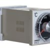 Regulator temperatury wł./wył. Omron Uz: 100 → 240 V AC wyjście Przekaźnik wejście Termopara typu K 48 x 48mm