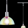 96975 URail pendant light Sarrasani, E14, max. 20 W, dimmable, chrome/