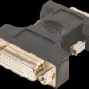 CCGP32901BK Adapter, VGA male > DVI-I 24 + 5 female, black