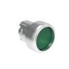 Metalowy przycisk fi22mm osłonięty samoczynny powrót Zielony LPSB303