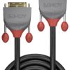 LINDY DVI kabel DVI-D 24+1pin. Złącze, DVI-D 24+1pin. Złącze 15.00 m czarny 36227 Kabel DVI