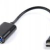 WUSBC-GUSBA3-K Przejściówka (adapter) wtyk USB mikro C na gniazdo USB A3.0