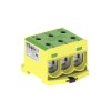 Zacisk uniwersalny żółto-zielony 3xAl/Cu 25-150mm² 1500V złączka szynowa OTL150-3 Morek