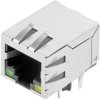 Weidmüller RJ45M R1D 3.3E4G/Y RL gniazdo RJ45 Weidmüller RJ45M R1D 3.3E4G/Y RL 2564410000 gniazdo Ilość pinów 8 czarny 2