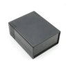Obudowa uniwersalna 111 × 91 × 49 mm z ABS, czarna, z moletowanymi ściankami i panelami, KM-48N Maszczyk