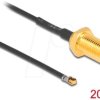 12656 MHF® 4L LK plug to RP-SMA socket 20 cm