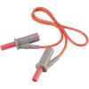 VOLTCRAFT VC8063400 Safety test lead Banana jack 4mm0.50 m; Red; MSB-5010 A