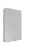 Szafka wolnostojąca, SE, drzwi: 2, Blacha stalowa, Jasnoszary, 2000 x 1200 x 400mm, IP55