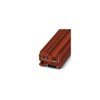 Przelotowa złączka szynowa - ST 2,5-TWIN/ 1P RD - 3061237