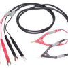Przewody z krokodylkami Kelvina do DKB-01