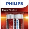 Bateria C/R14 Philips Power LR14 alkaliczno-manganowe 1.5 V 2 szt.
