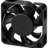 DC axial fan, 5 V, 40 x 40 x 10 mm, 27.3 dB, ball bearing, SUNON MF40100V1-10000-A99