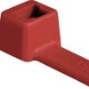 Opaska kablowa T18R-PA66-RD-C1 Kolor producenta: czerwony HellermannTyton 116-01812 100 szt. T18R-PA66-RD-C1 Kolor produ