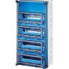 Skrzynka modułowa Mi, IP 65, wlk.4 - 4x12 modułów, bez zacisków, z 4 okienkami Mi 1445 2000614