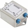 Filtr EMC 20A 1-fazowy 250 V AC/DC 60Hz 0,43 x 2 mH EPCOS Montaż kołnierzowy