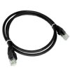 Patchcord UTP kat.6 0,5m czarny ALANTEC 558663