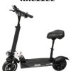 45 km/h 800 W Electric Scooter with Seat - KRUZZEL H14893