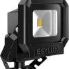 ESYLUX OFL SUN LED10W 3K sw EL10810015 Zewnętrzna lampa punktowa LED 9 W Kolor LED: biały