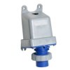 Złącze przemysłowe - zasilające 16A Wtyczka 250 V 2P+E Amphenol Industrial Niebieski Montaż ścienny IP67, IP69