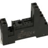 Gniazdo przekaźnika; 14FF-2Z-C3; na szynę DIN35; czarny; Hongfa; RoHS; Kompatybilne z przekaźnikami: 40.52; 40.61; HF115; RM84;
