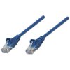 Intellinet 319775 Network Patch Cable, Cat5e, 3m, Blue, CCA, U/UTP, PVC, RJ45,