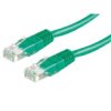 Value Kabel Krosowy Cat.6 Utp (Klasa E), Zielony, 0,5 M