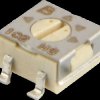 3314G-1-102E Precision potentiometer, trimmer, SMD, vertical, 1 kOhm