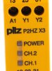 Przekaźnik bezpieczeństwa, kat. bezp.: 4, SIL: 3, P2HZ X3, styki bezp.: 2, Uz: 24 V dc, Pilz
