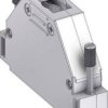 Deltron Connectors CTLM37M2.5 Obudowa złącza D-SUB Ilość styków: 37 tworzywo sztuczne, metalizowane 180 ° metal 1 szt.