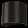 217081 Wall light fixture, 6 W, 700 lm, 3000 K, black, IP65